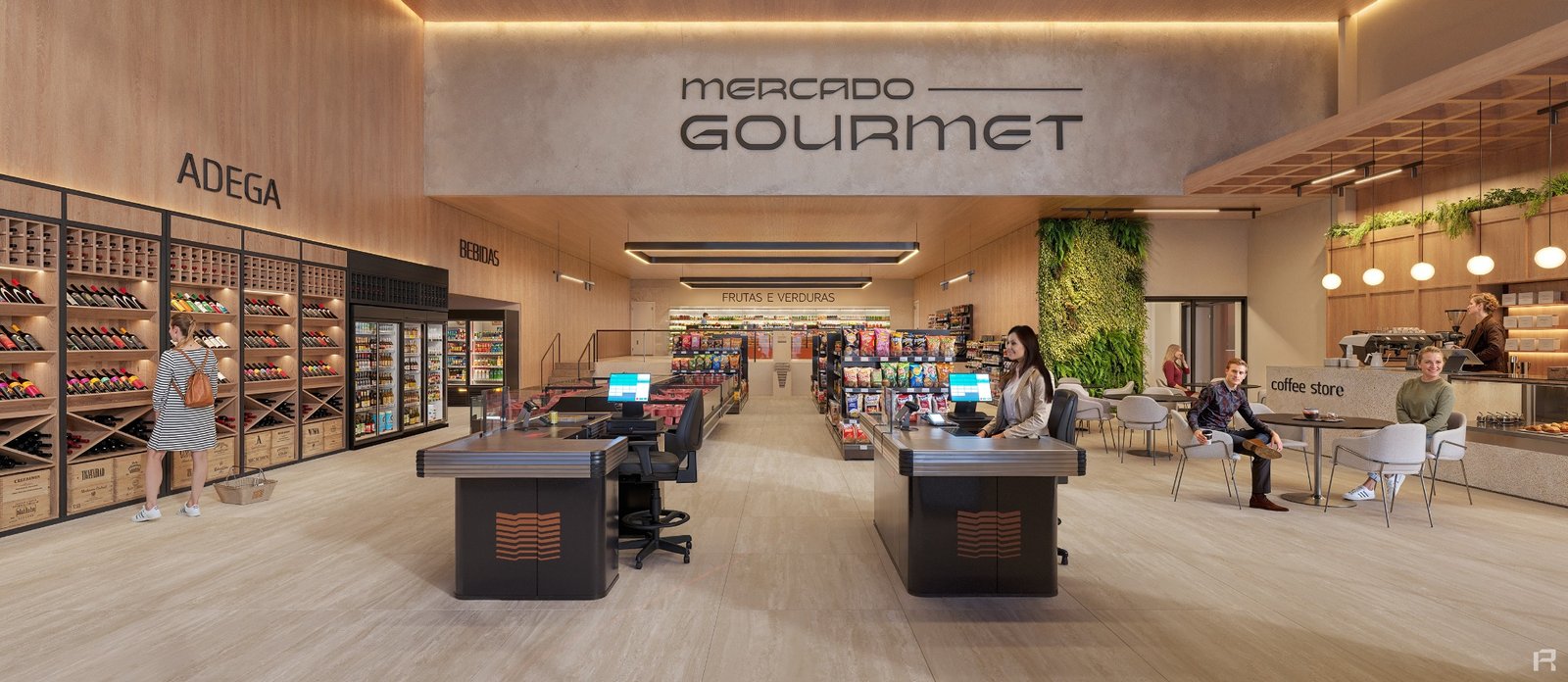 Mercado Gourmet do Muratori Tower